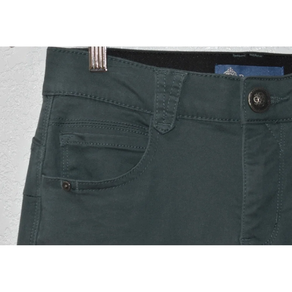 Democracy Absolution Straight Leg Pants 2P Sage/teal Green B1560VMX229 Petite